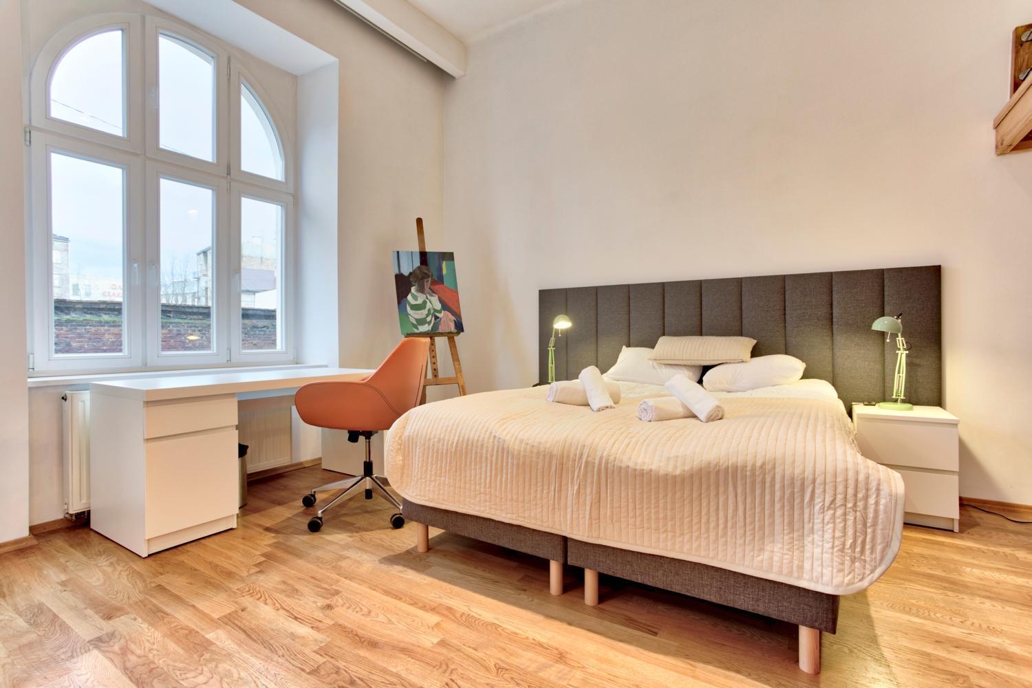 Zacisze Street Appartement Krakau Kamer foto
