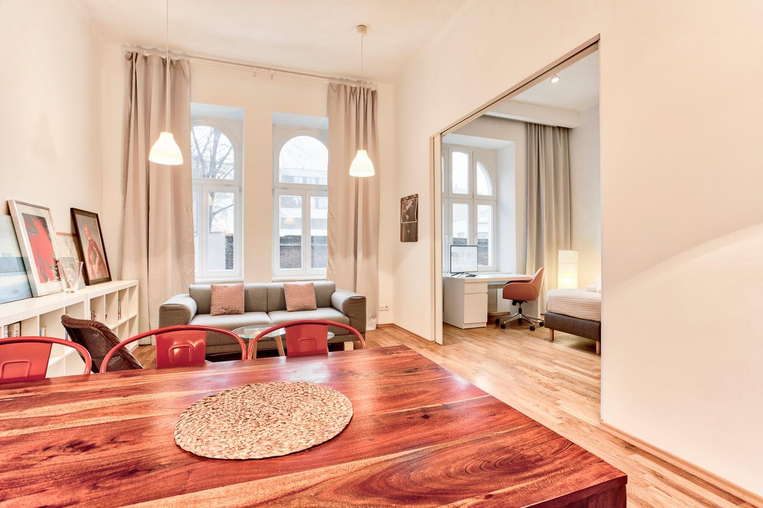 Zacisze Street Appartement Krakau Kamer foto