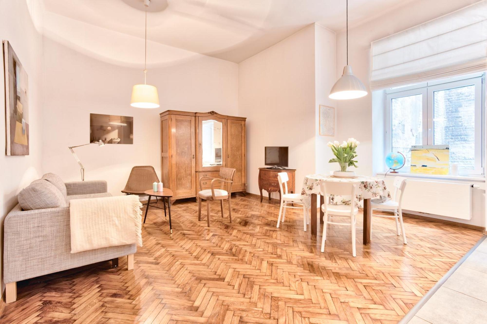 Zacisze Street Appartement Krakau Buitenkant foto